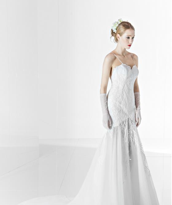 abito da sposa L357